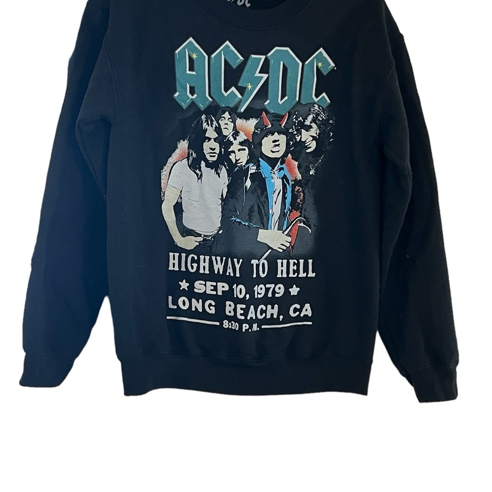 AC/DC 2020 concert Sweatshirt Sz S